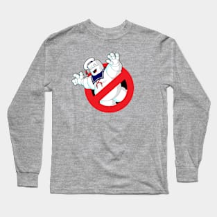 Stay Puft Ghostbusters Logo Long Sleeve T-Shirt